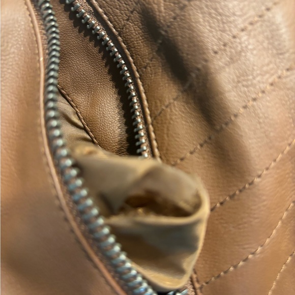 Brown Pleather Jacket - Picture 11 of 11
